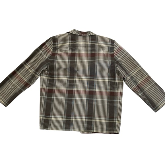 Vintage LAUREL By Escada Plaid Oversized Open Front Blazer Jacket Sz 40 L - Picture 5 of 12
